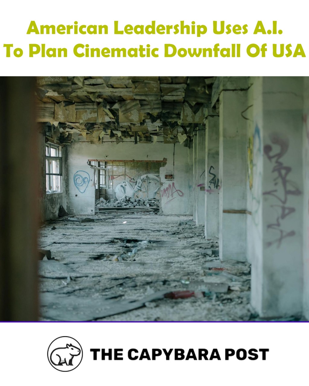 U.S. Leadership Reportedly Using ChatGPT to Draft Most Cinematic Downfall of Incompetence and Cruelty&nbsp;Yet