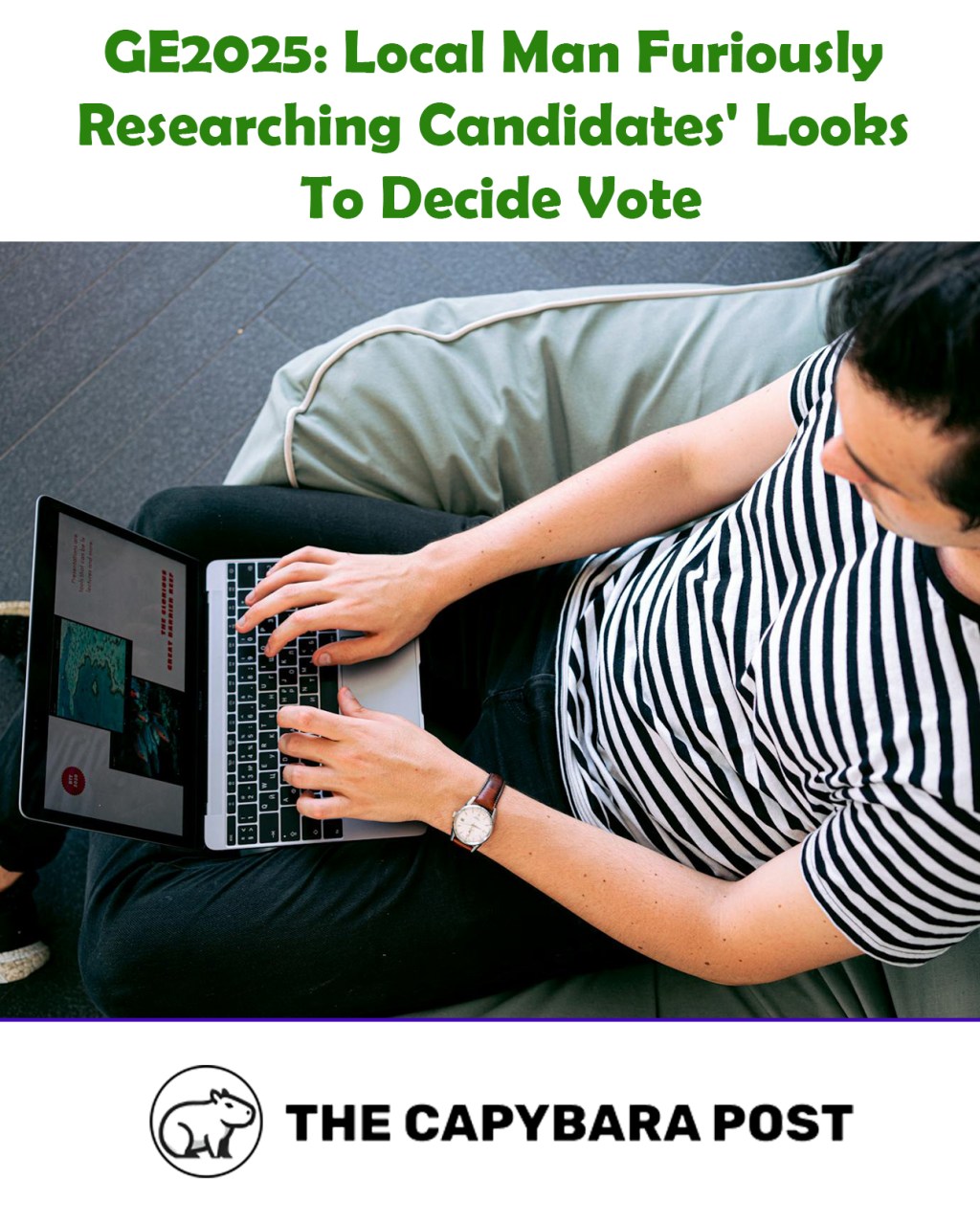 Local Man Furiously Researching Candidates’ Looks To Decide Vote In Singapore&nbsp;Elections