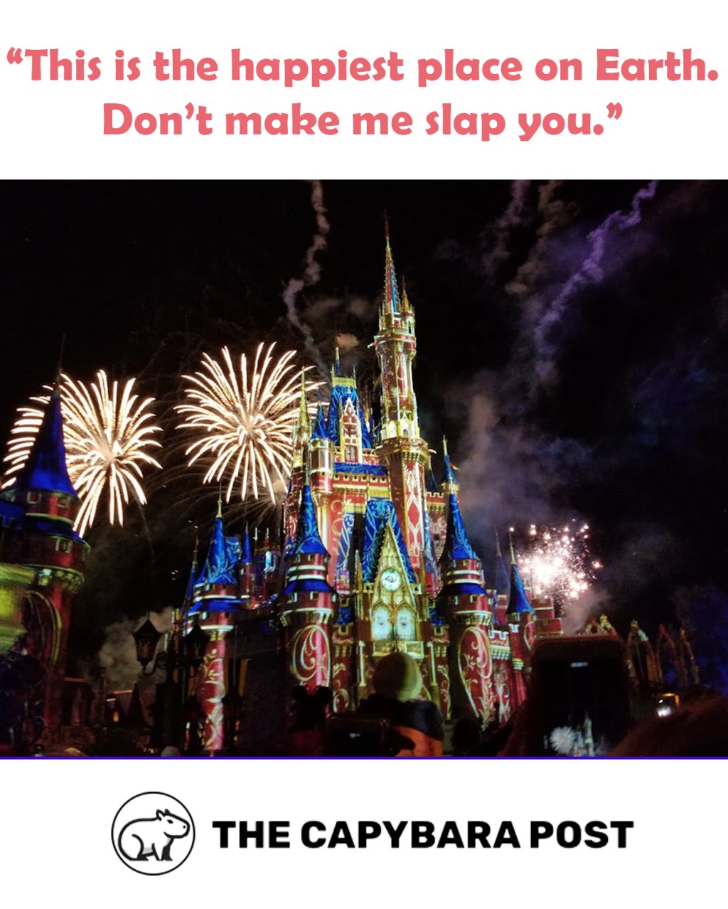 Mother Gently Reminds Son That “This Is the Happiest Place on Earth” Before Threatening to Slap&nbsp;Him