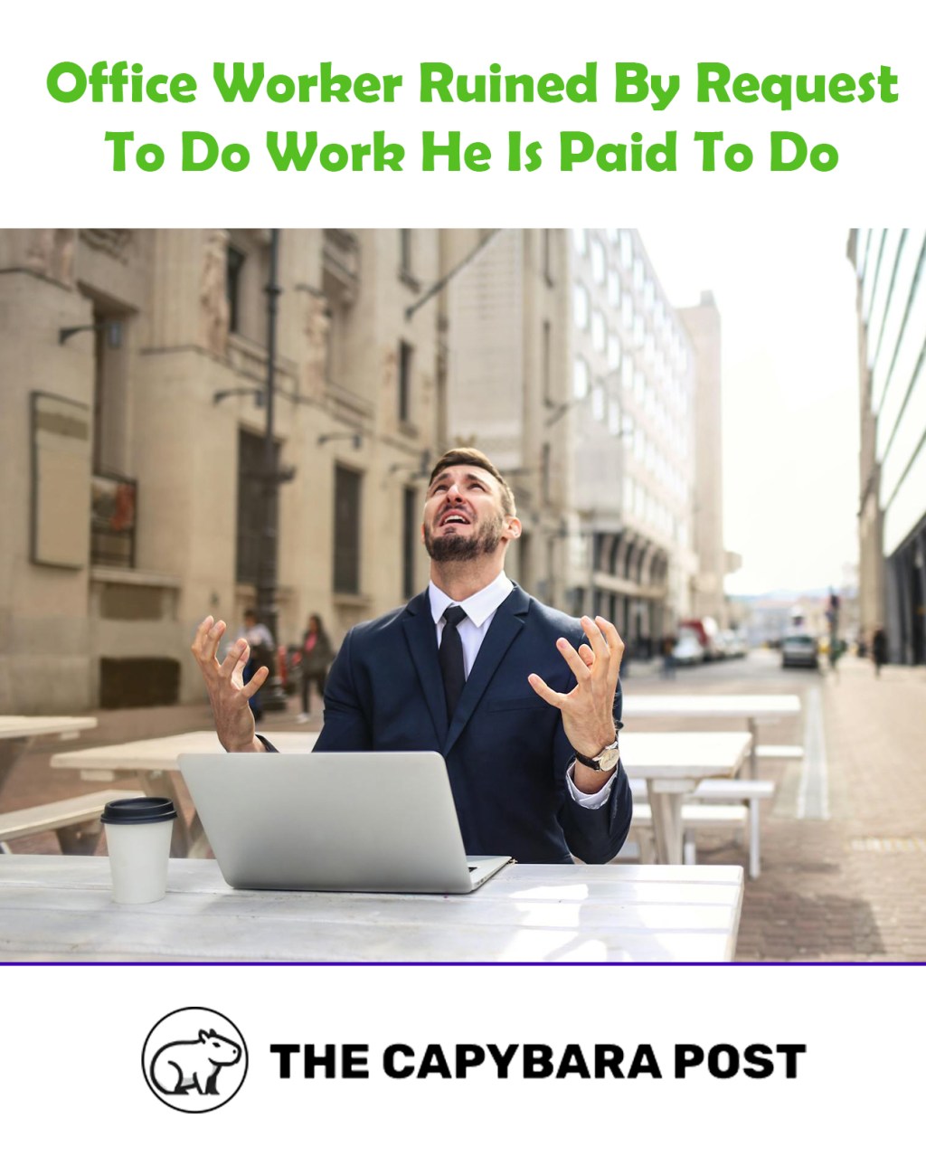 Office Worker Blissfully Unaware That He’ll Receive An Email Asking Him To Do Job He’s Paid&nbsp;For